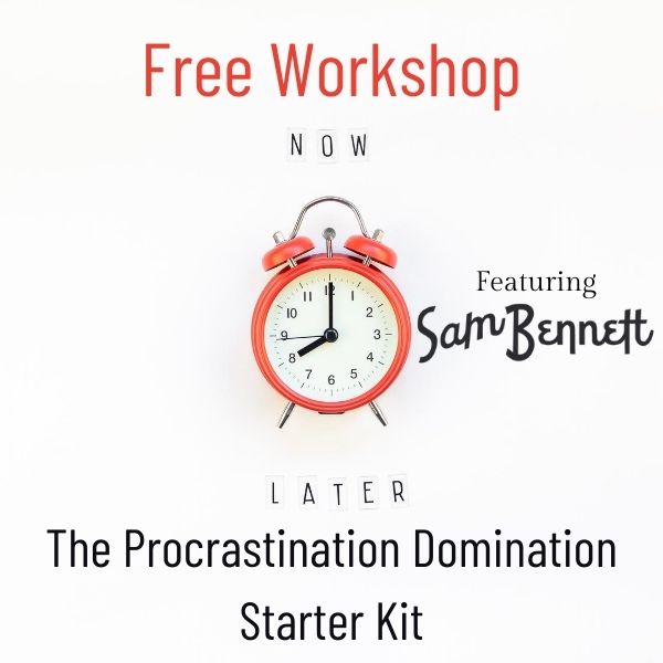 Register The Procrastination Domination Starter Kit